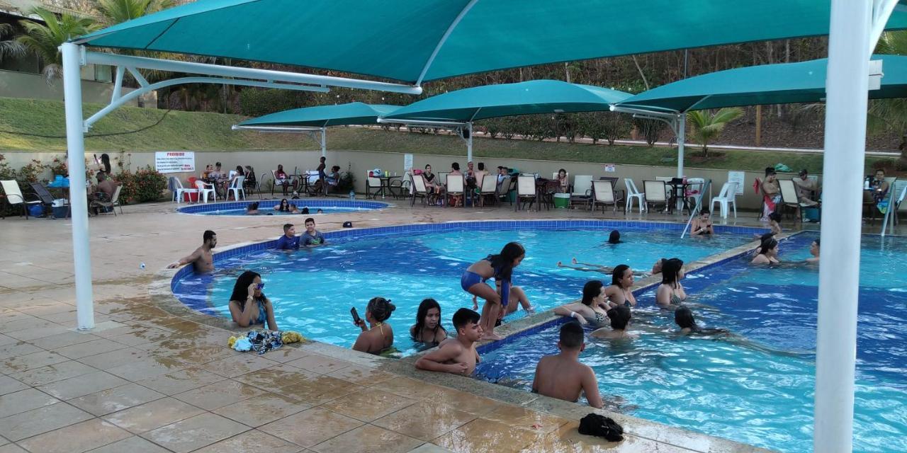 Aldeia Do Lago C204- Com Cozinha , Churrasqueira E Bebidas Liberadas No Parque Aquatico, Internet Banda Larga, Ponto Recarga De Carro Eletrico Caldas Novas Exterior foto