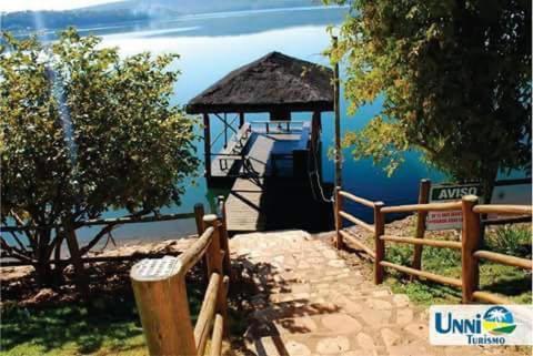 Aldeia Do Lago C204- Com Cozinha , Churrasqueira E Bebidas Liberadas No Parque Aquatico, Internet Banda Larga, Ponto Recarga De Carro Eletrico Caldas Novas Exterior foto